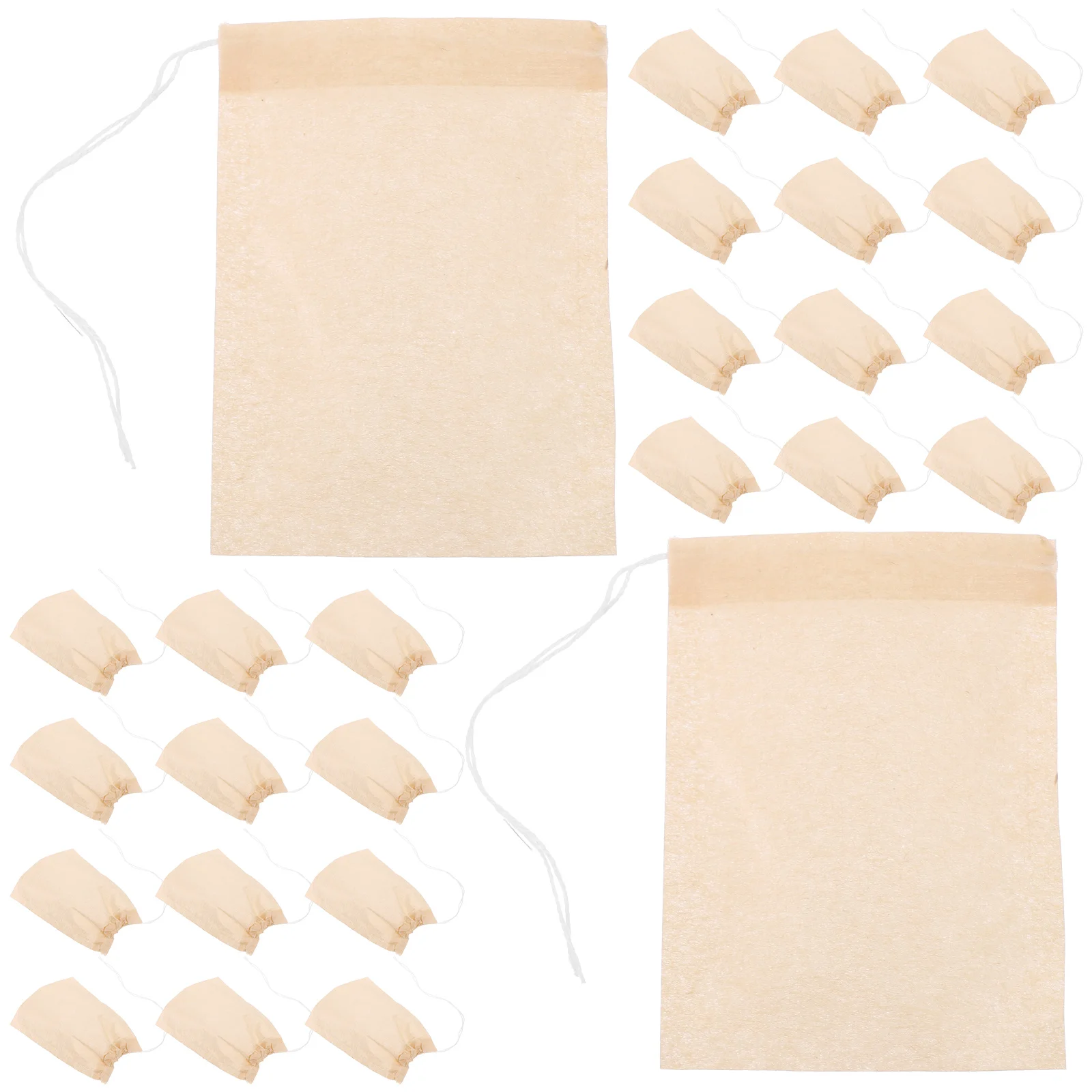 300 Pcs Tea Infusers for Loose Original Color Coffee Bag Filter Paper Drawstring Material (6*8cm) 300pcs Bags Strainer Empty
300 Pcs Tea Infusers for Loose Original Color Coffee Bag Filter Paper Drawstring Material (6*8cm) 300pcs Bags Strainer Empty