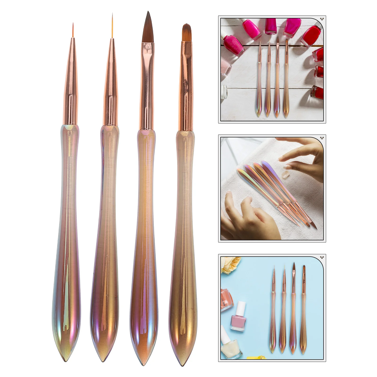 4 Pcs Nail Pen Fine Line Brush Graffiti Pens Dotting Painting Tools Gel Polish Plastic Embossing
4 Pcs Nail Pen Fine Line Brush Graffiti Pens Dotting Painting Tools Gel Polish Plastic Embossing