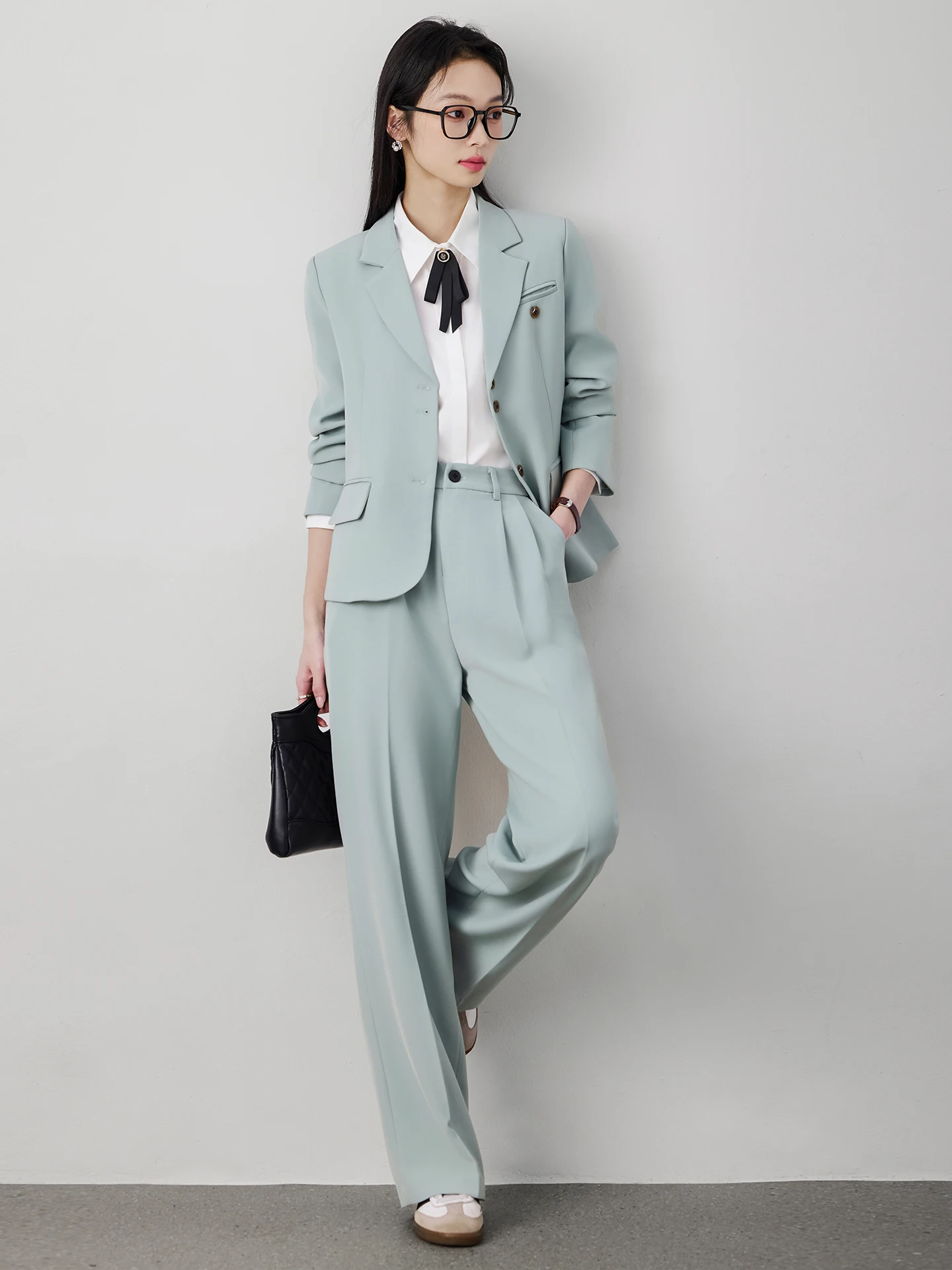 Pastel een Women's Busin Suit Set Faionable Commute Sle Profional Interview Outfit Polyester Fiber Long Sve
Pastel een Women's Busin Suit Set Faionable Commute Sle Profional Interview Outfit Polyester Fiber Long Sve