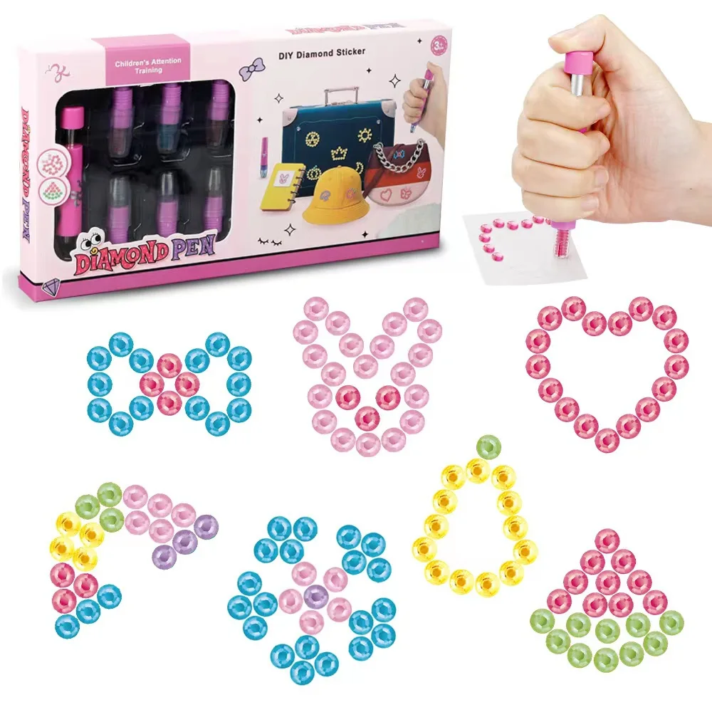 Dot drill pen sticker diamond toys DIY diamond painting tools cartoon sticker drill machine sticker girl toys gifts for children
Dot drill pen sticker diamond toys DIY diamond painting tools cartoon sticker drill machine sticker girl toys gifts for children