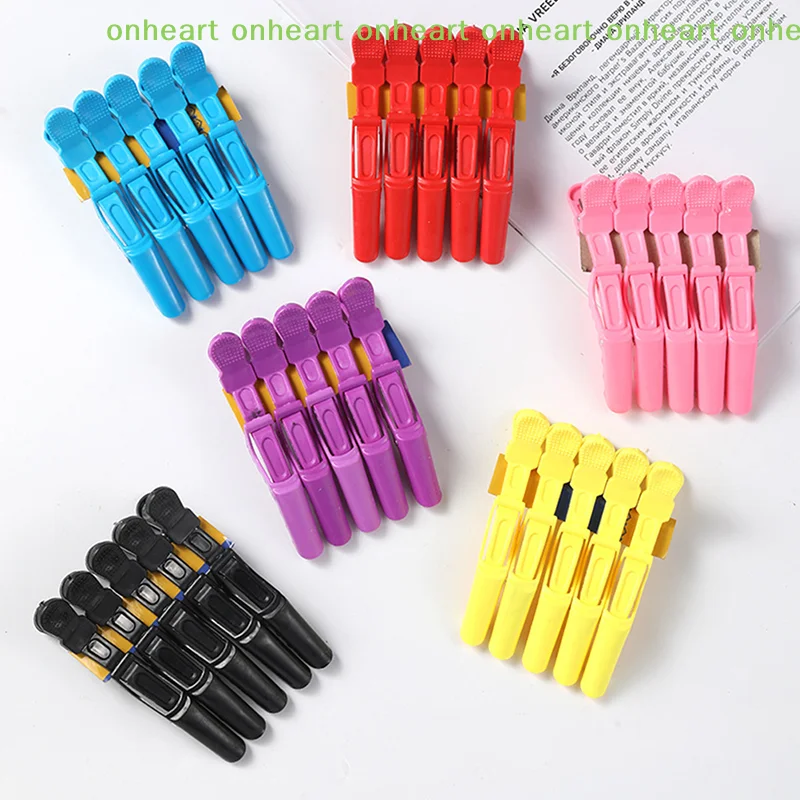 Barber For Salon Styling Hair Accessories Hairpin 5pcs/lot Plastic Hair Clip Hairdressing Clamps Claw Section Alligator Clips
Barber For Salon Styling Hair Accessories Hairpin 5pcs/lot Plastic Hair Clip Hairdressing Clamps Claw Section Alligator Clips