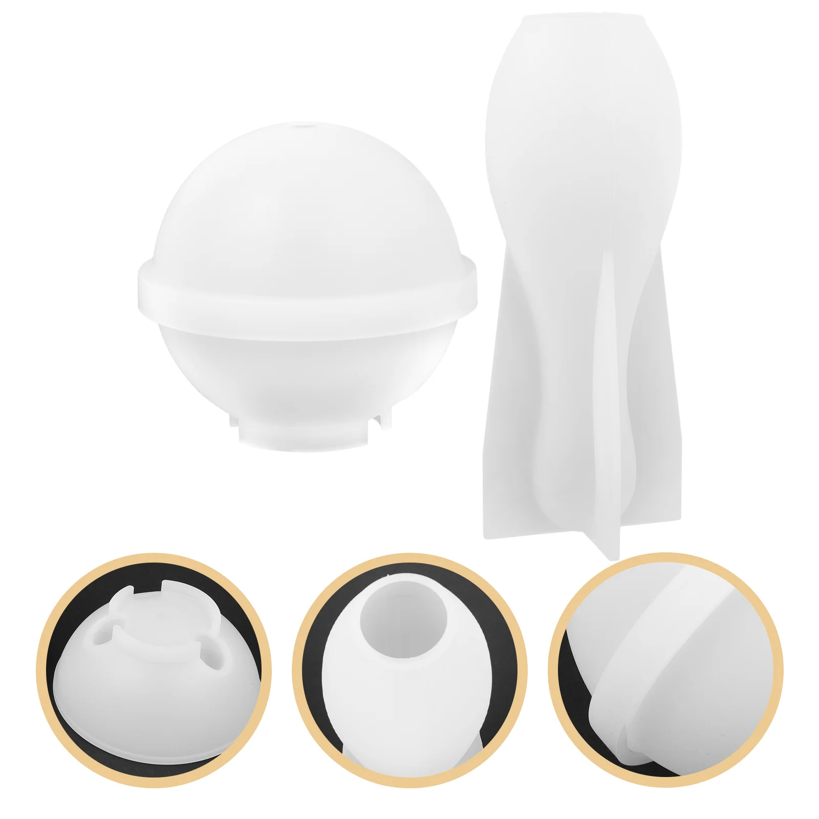 Soap Mold Bowling Ball Decor DIY Desktop Adornment Craft Molds Silica Gel Making
Soap Mold Bowling Ball Decor DIY Desktop Adornment Craft Molds Silica Gel Making