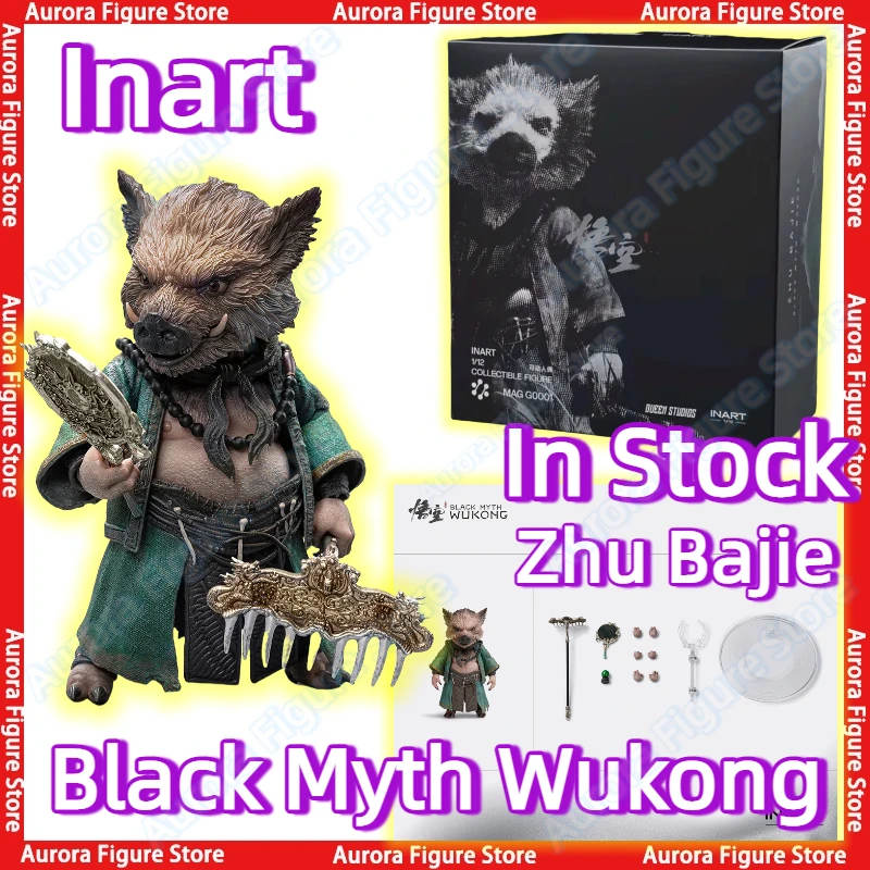 In Stock INART 1/12 MAG G0001 SHF Black Myth WUKONG Zhu Bajie Anime Action Figures Model Toys Queen Studios Collectible PVC Gift
In Stock INART 1/12 MAG G0001 SHF Black Myth WUKONG Zhu Bajie Anime Action Figures Model Toys Queen Studios Collectible PVC Gift