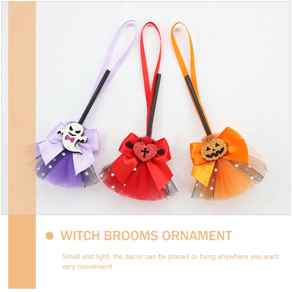 3 Pcs Witch Broom Hanging Decoration Halloween Indoor Haunted Houses Brooms Party Ornament
3 Pcs Witch Broom Hanging Decoration Halloween Indoor Haunted Houses Brooms Party Ornament