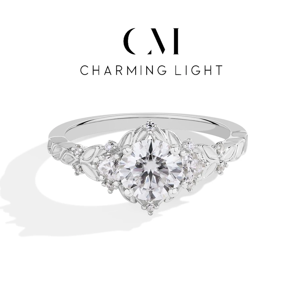 CHARMING Fashion 1.0CT Round Cut Moissanite Ring D VVS1 Lab Diamond 925 Sterling Silver Hot Sale Fine Jewelry Anniversary Gifts
CHARMING Fashion 1.0CT Round Cut Moissanite Ring D VVS1 Lab Diamond 925 Sterling Silver Hot Sale Fine Jewelry Anniversary Gifts
