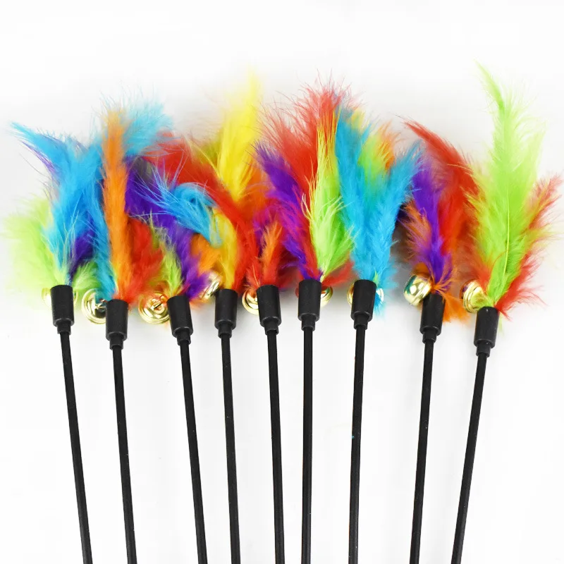 Interactive Cat Feather Toy Kitten Cat Teaser Toy with Bell Feather Toys for Pet Cat Training Kitten Toys Pet Supplies Cats Toys
Interactive Cat Feather Toy Kitten Cat Teaser Toy with Bell Feather Toys for Pet Cat Training Kitten Toys Pet Supplies Cats Toys