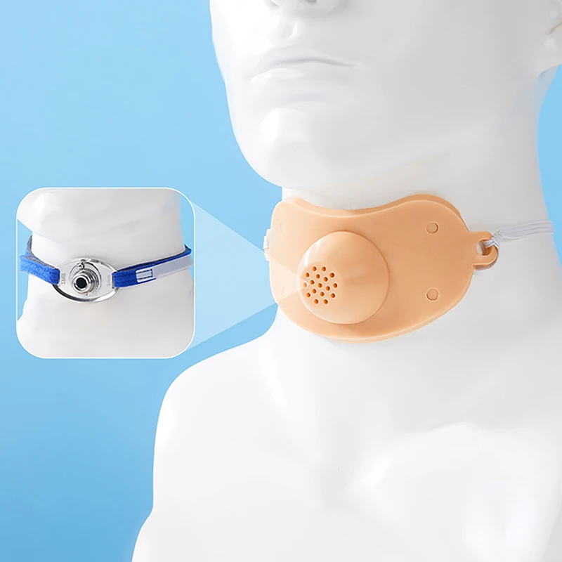 Full Laryngectomy Bamboo Charcoal Mask Silicone Tracheostomy Dust Cover Throat Rehabilitation Therapy Supplies
Full Laryngectomy Bamboo Charcoal Mask Silicone Tracheostomy Dust Cover Throat Rehabilitation Therapy Supplies