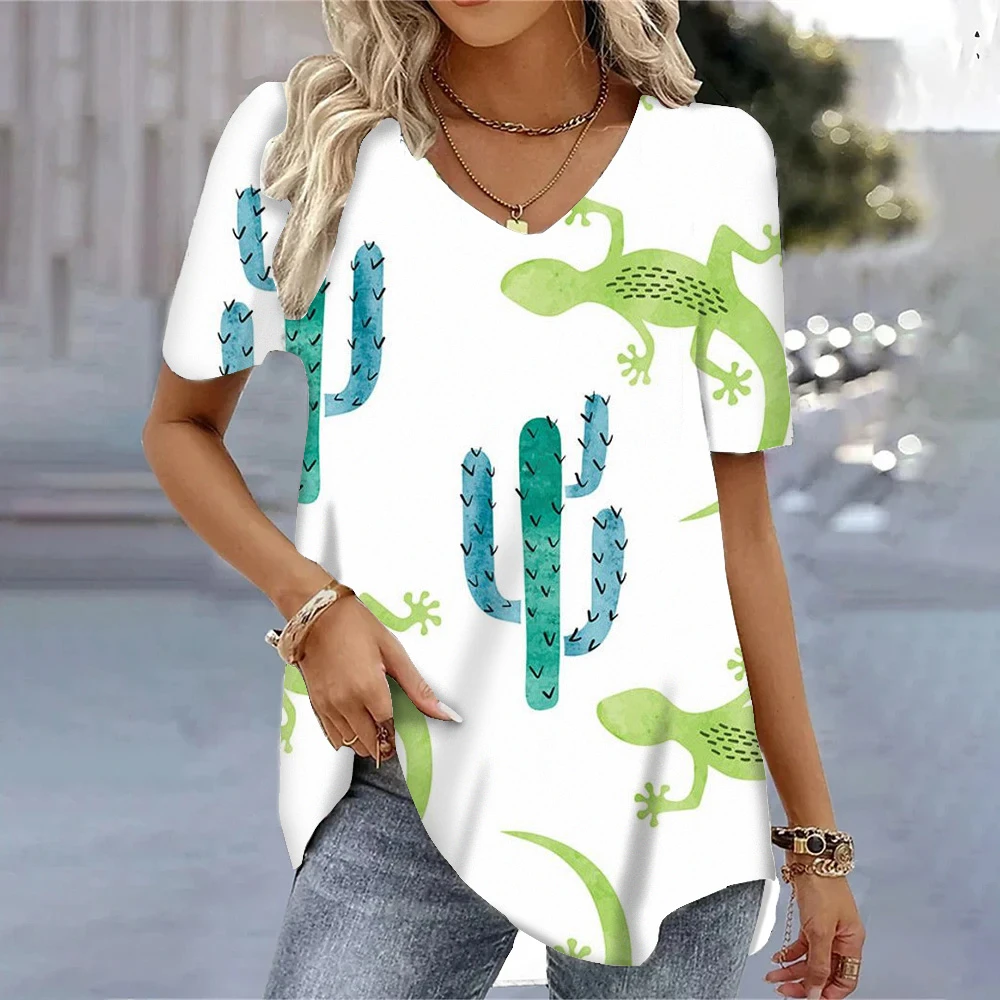 Fashion Cactus Sea Star 3D Printing Woman Clothing Korean Popular Clothes Y2k Clothes Outdoor Oversized V-Neck Women's Shirt
Fashion Cactus Sea Star 3D Printing Woman Clothing Korean Popular Clothes Y2k Clothes Outdoor Oversized V-Neck Women's Shirt