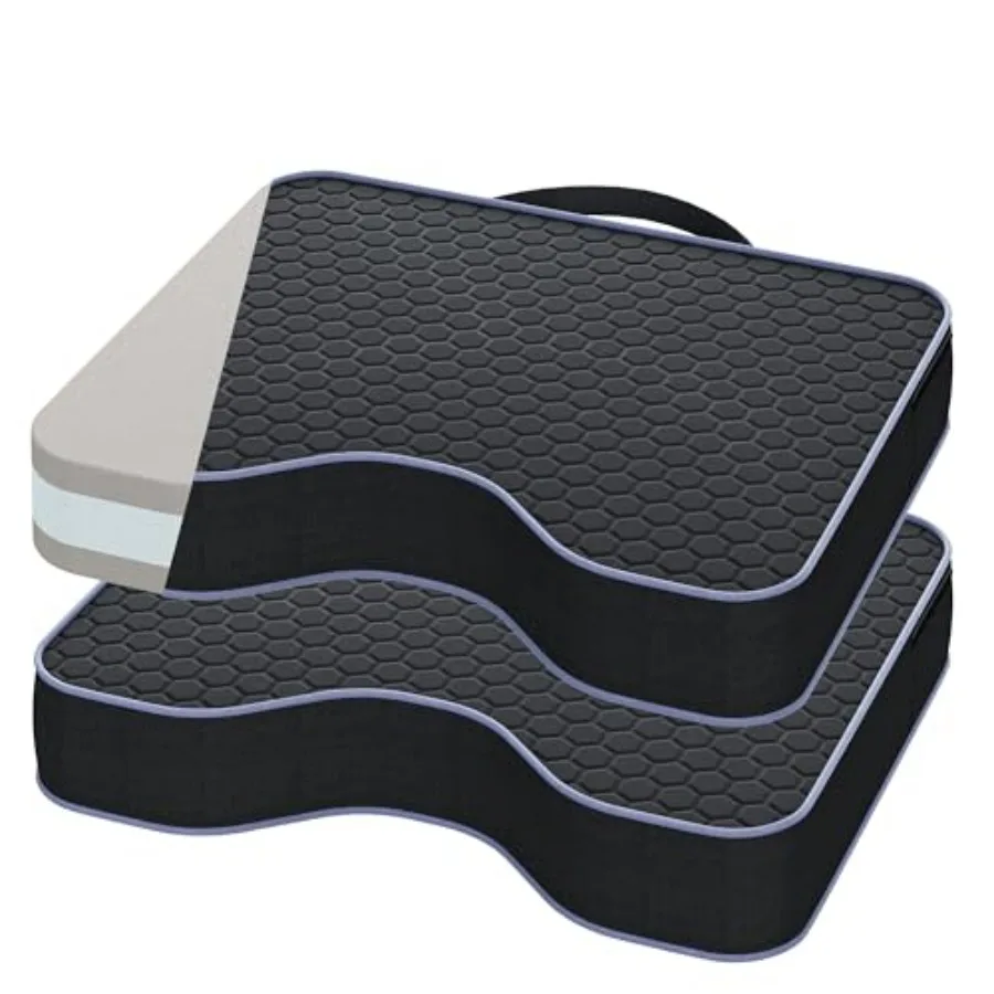 Stadium Seat Cushions for Bleachers Pack - 3.5" Extra Thick Portable Bleacher Seats with Memory Foam and Massage Dots Comfortab
Stadium Seat Cushions for Bleachers Pack - 3.5" Extra Thick Portable Bleacher Seats with Memory Foam and Massage Dots Comfortab