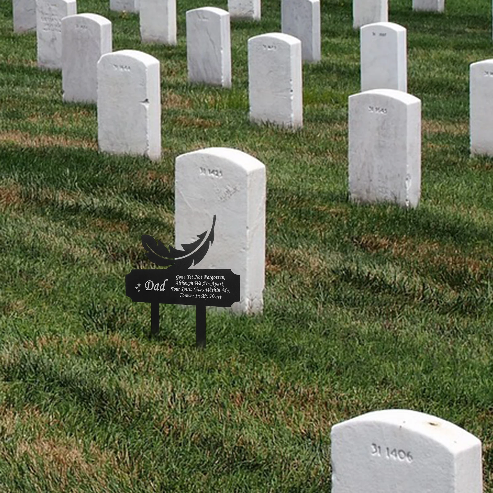 Elegant Iron Memorial Markers Durable Weather Resistant Grave Decorations Stake Cemetery Garden Tribute Dad Plaques Metal Site
Elegant Iron Memorial Markers Durable Weather Resistant Grave Decorations Stake Cemetery Garden Tribute Dad Plaques Metal Site