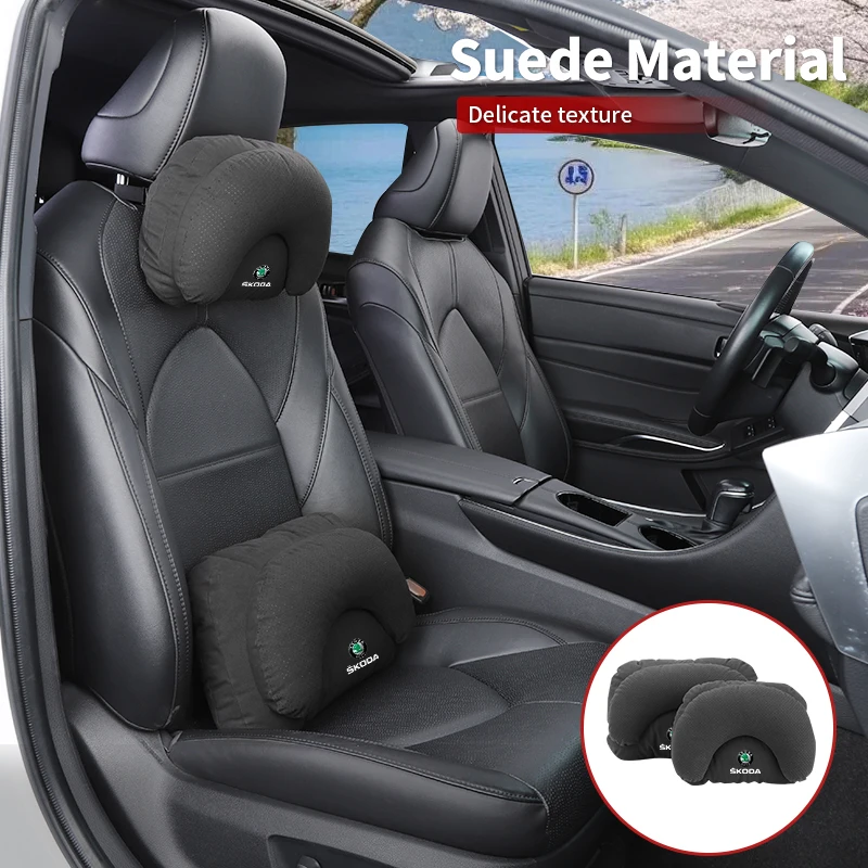 Car Seat Head Support Lumbar Cushion Headrest Neck Pillow For Skoda Octavia 1 2 3 4 PRO Kodiaq Elroq Kylaq Kamiq Enyaq Rapid
Car Seat Head Support Lumbar Cushion Headrest Neck Pillow For Skoda Octavia 1 2 3 4 PRO Kodiaq Elroq Kylaq Kamiq Enyaq Rapid