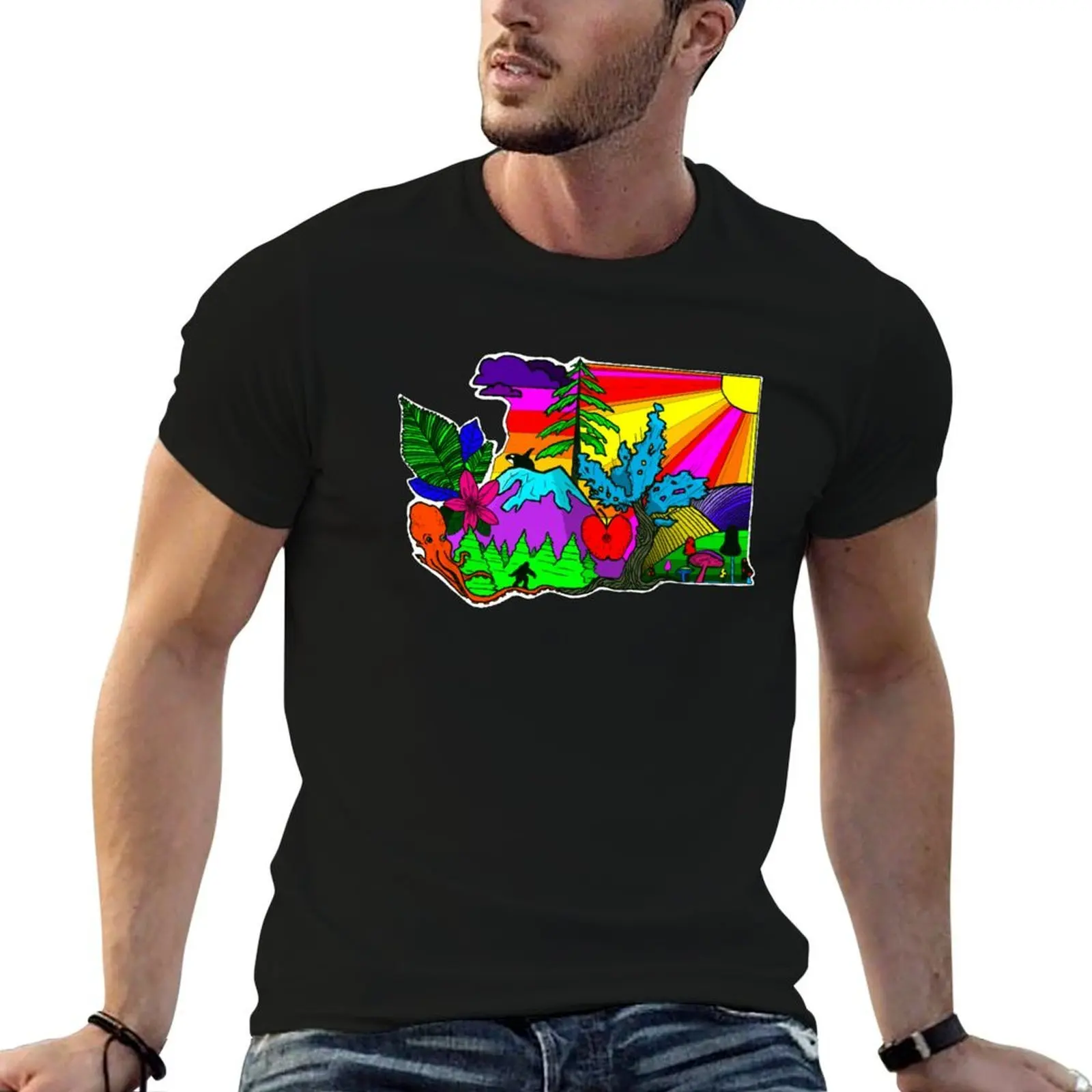 Neon WA T-Shirt t shirt man cotton funny t shirts dark humor man t shirt cotton T-shirt
Neon WA T-Shirt t shirt man cotton funny t shirts dark humor man t shirt cotton T-shirt