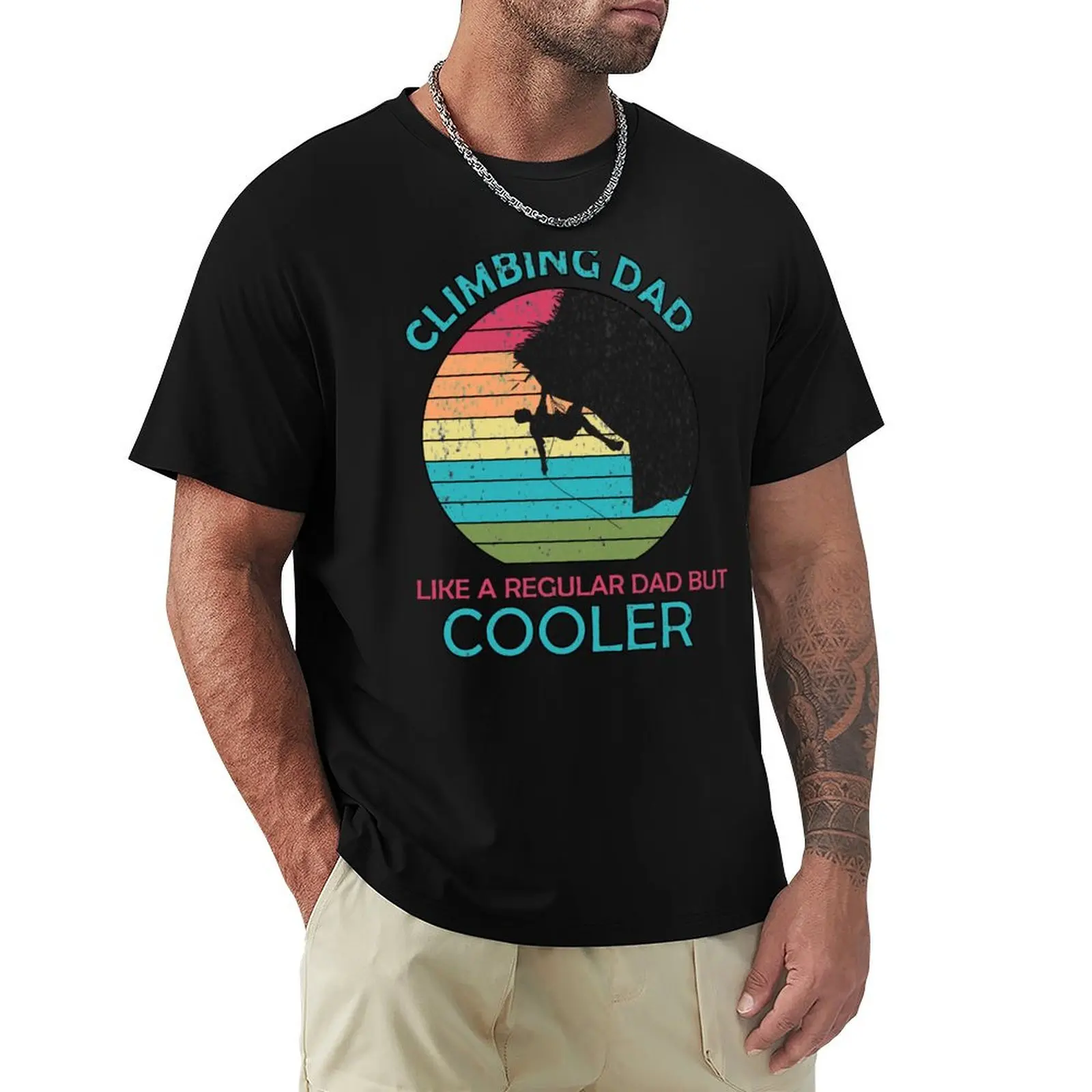 Climbing Dad Like A Regular Dad But Cooler,Climbing Dad,Retro Climbing Shirt, Gift For Climbing Dad, Fathers Gift, Funny T-Shirt
Climbing Dad Like A Regular Dad But Cooler,Climbing Dad,Retro Climbing Shirt, Gift For Climbing Dad, Fathers Gift, Funny T-Shirt