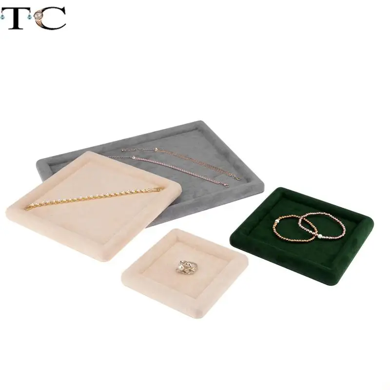 Apricot Gray and Green Suede-Like Microfiber Jewelry Trays Large Medium and Small Sizes for Jewelry Storage and Display
Apricot Gray and Green Suede-Like Microfiber Jewelry Trays Large Medium and Small Sizes for Jewelry Storage and Display