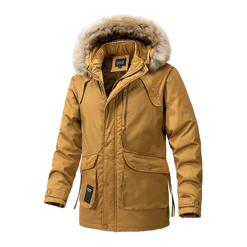 Winter Male Hooded Casual Jackets Winter Long Coats High Quality Men Down Jackets Outdoor Overcoats Warm Parkas Size 4XL
Winter Male Hooded Casual Jackets Winter Long Coats High Quality Men Down Jackets Outdoor Overcoats Warm Parkas Size 4XL