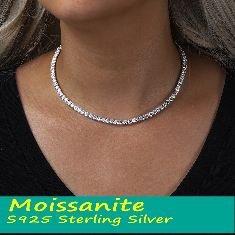 Factory Price 3/4/5mm S925 Sterling silver Hip-hop Punk Necklace Moissanite Chain stack Unisex fine jewelly
Factory Price 3/4/5mm S925 Sterling silver Hip-hop Punk Necklace Moissanite Chain stack Unisex fine jewelly