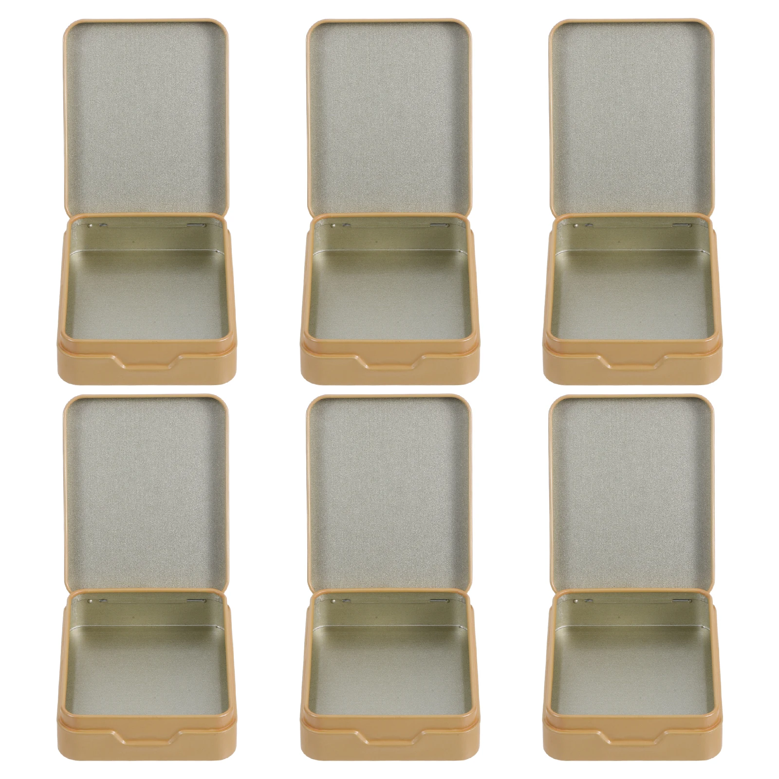 6 Pcs Flip Tinplate Box Metal Containers Tea Ceremony Macaron Empty Candy Boxes Small Hinged
6 Pcs Flip Tinplate Box Metal Containers Tea Ceremony Macaron Empty Candy Boxes Small Hinged