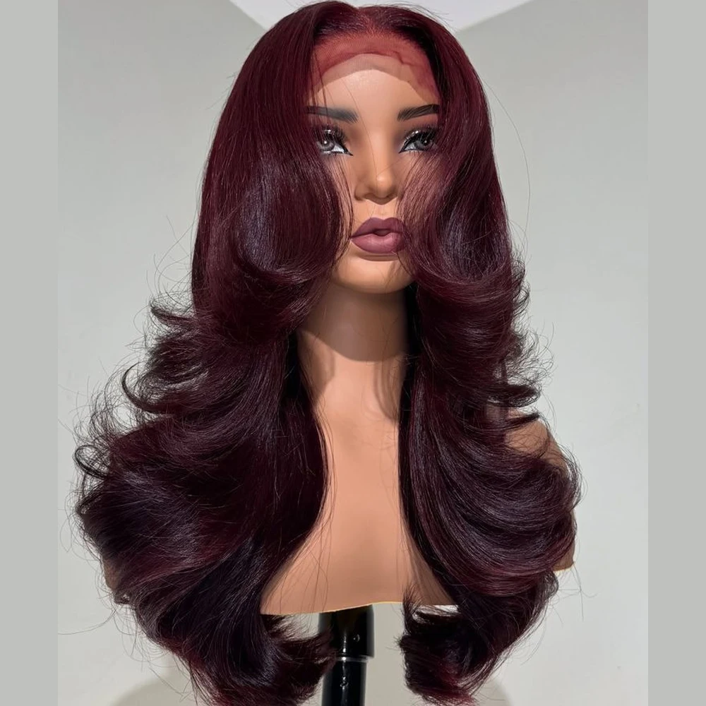 Синтетический парик 99j бургундского цвета, длинный, 26 дюймов, с эффектом волны, плотность 180, без клея, с кружевной передней частью, для чернокожих женщин, с детской линией волос, предварительно выщипанный.
Синтетический парик 99j бургундского цвета, длинный, 26 дюймов, с эффектом волны, плотность 180, без клея, с кружевной передней частью, для чернокожих женщин, с детской линией волос, предварительно выщипанный.