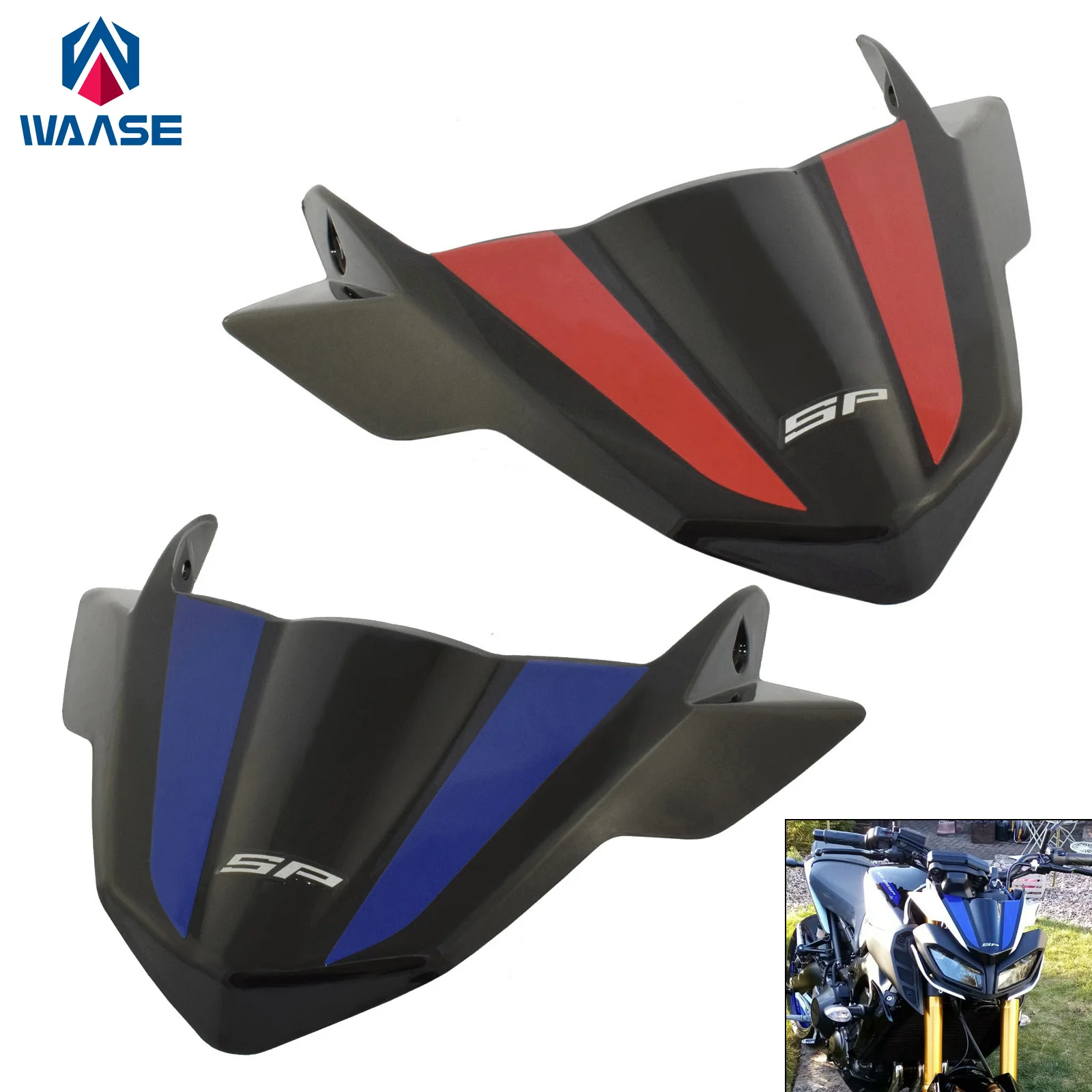 waase для Yamaha MT09 MT-09/SP RN43 2017 2018 2019 2020, защитная панель от мух, обтекатель, защита носа, капота
waase для Yamaha MT09 MT-09/SP RN43 2017 2018 2019 2020, защитная панель от мух, обтекатель, защита носа, капота