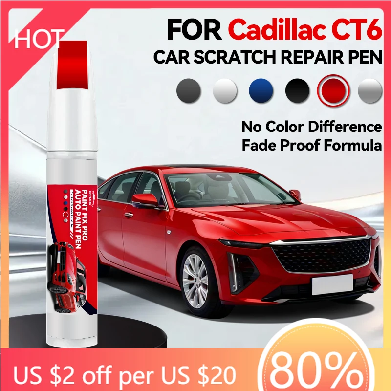 Vehicle Dedicated Exclusive For Cadillac CT6 Car Paint Repair Pen Touch Up Scratch Remover DIY Auto Accessories White Blue Silve
Vehicle Dedicated Exclusive For Cadillac CT6 Car Paint Repair Pen Touch Up Scratch Remover DIY Auto Accessories White Blue Silve