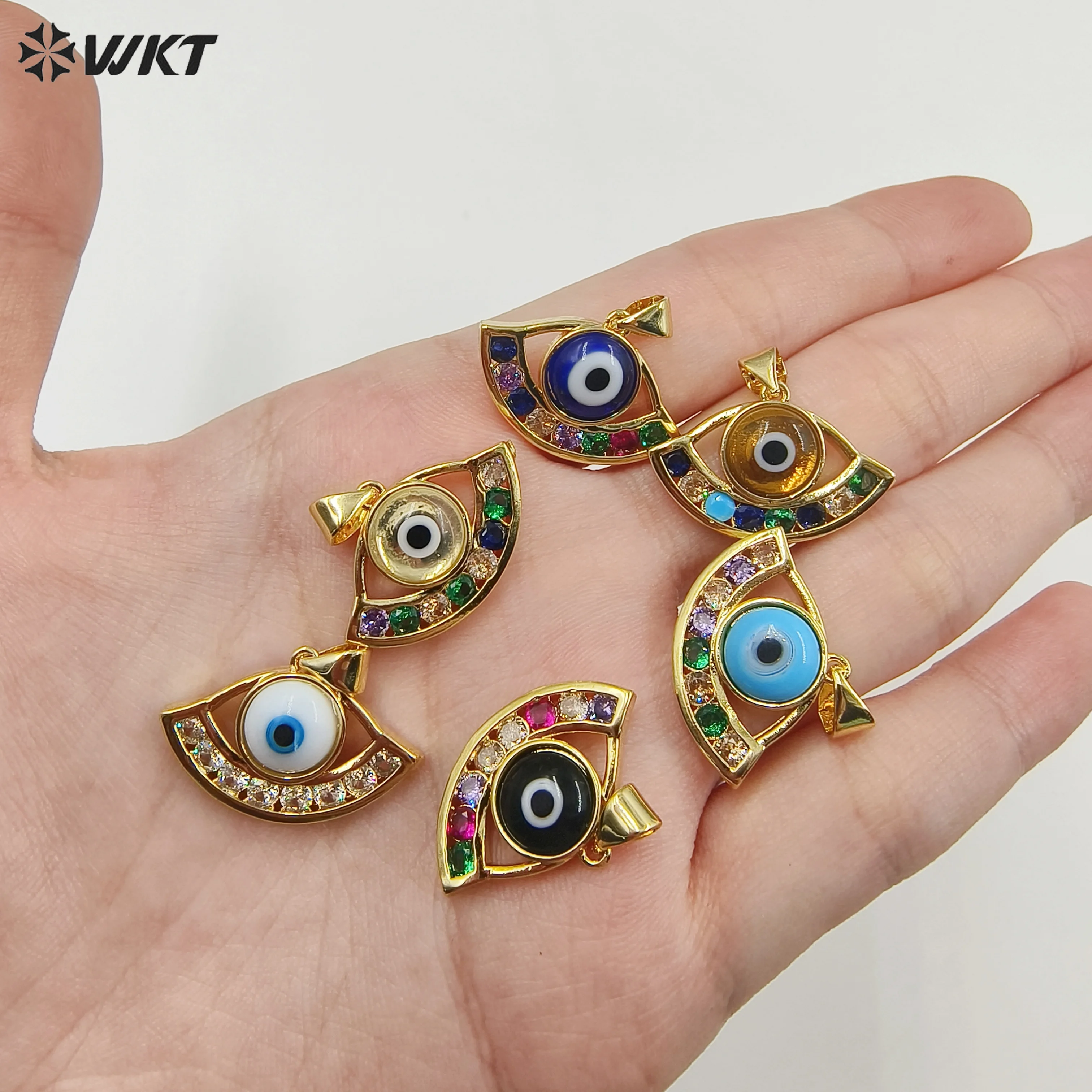 WT-MP288 New Wholesale Colored Cubic Zircon Fans Enamel Eye Design Tiny Charms For Earrings Or Necklace Kewelry Findings
WT-MP288 New Wholesale Colored Cubic Zircon Fans Enamel Eye Design Tiny Charms For Earrings Or Necklace Kewelry Findings