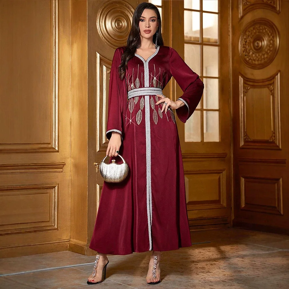 Ky809 Long Sleeve Dress For Women, Solid Color Sweetheart Neckline, Traditional Dresses Embellished, Elegant Long Dress Elegant
Ky809 Long Sleeve Dress For Women, Solid Color Sweetheart Neckline, Traditional Dresses Embellished, Elegant Long Dress Elegant