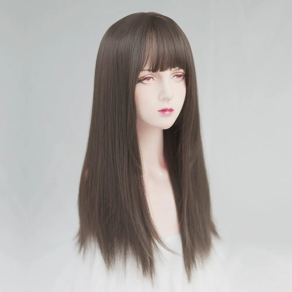 Water dance wig full headgear female straight hair long hair layered broken hair jk daily Internet celebrity full top
Water dance wig full headgear female straight hair long hair layered broken hair jk daily Internet celebrity full top