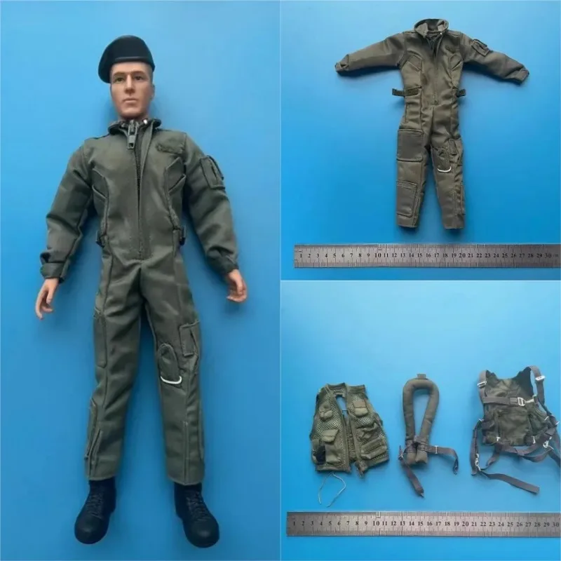 1/6 Scale Green Modern Jumpsuit US Army Air Force Pilot Uniform Chest Hanging Vest Set Clothes Model for 12" Soldier Doll Toys
1/6 Scale Green Modern Jumpsuit US Army Air Force Pilot Uniform Chest Hanging Vest Set Clothes Model for 12" Soldier Doll Toys