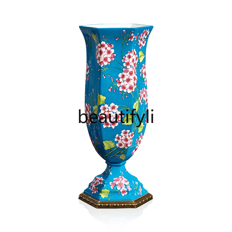 European decorations American handicrafts ornaments porch living room TV cabinet ceramic vase
European decorations American handicrafts ornaments porch living room TV cabinet ceramic vase
