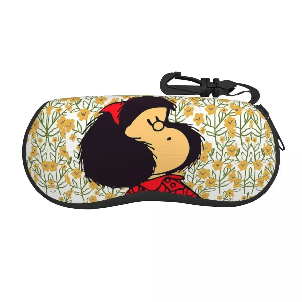 Чехол для очков Mafalda и цветы Kawaii, коробка для хранения очков с героями мультфильмов, портативный чехол для солнцезащитных очков с защитой от давления для путешествий на открытом воздухе
Чехол для очков Mafalda и цветы Kawaii, коробка для хранения очков с героями мультфильмов, портативный чехол для солнцезащитных очков с защитой от давления для путешествий на открытом воздухе