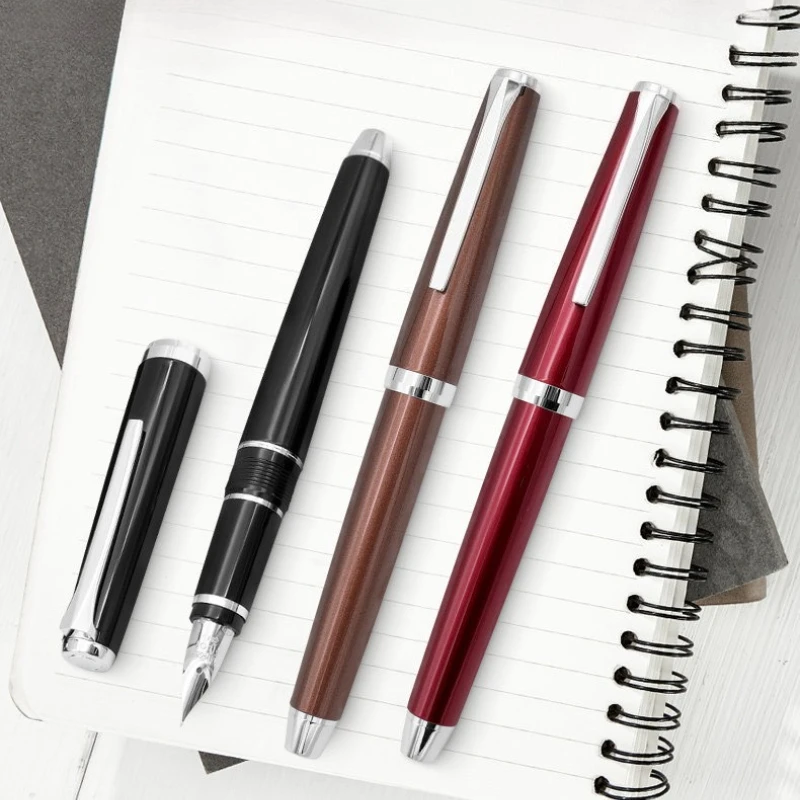 2027 PILOT FE-25SR 14K Tip Fountain Pen Student Practice Hand Lettering Art Stationery Business Signature Pen Luxury Brass Pens
2027 PILOT FE-25SR 14K Tip Fountain Pen Student Practice Hand Lettering Art Stationery Business Signature Pen Luxury Brass Pens