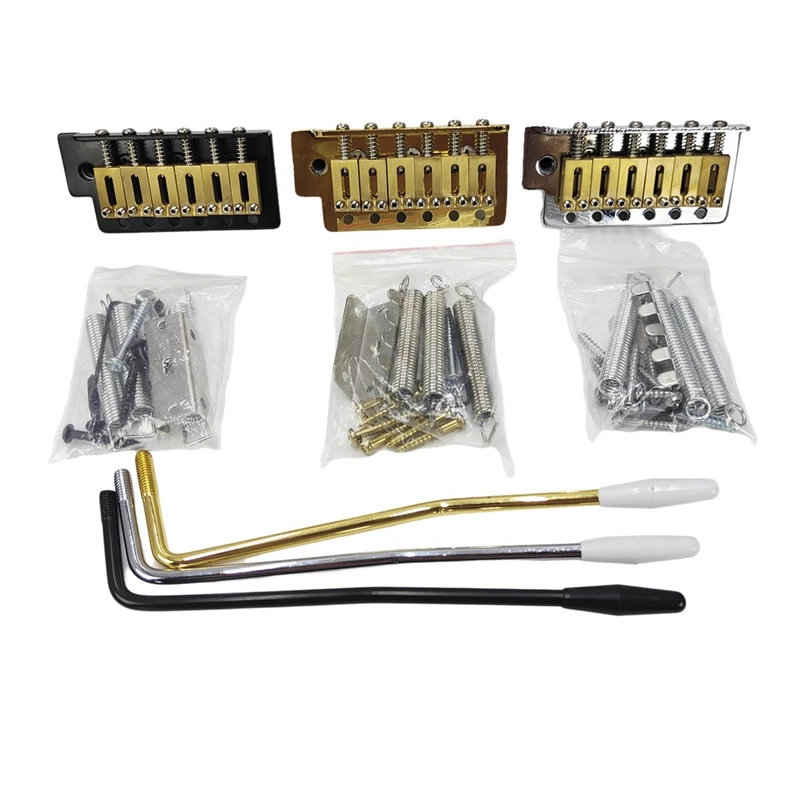 B39B-6 Strings Guitar Bridge Saddle Tailpiece Electric Guitar Tremolo Bridge Standard Guitar Accessories
B39B-6 Strings Guitar Bridge Saddle Tailpiece Electric Guitar Tremolo Bridge Standard Guitar Accessories