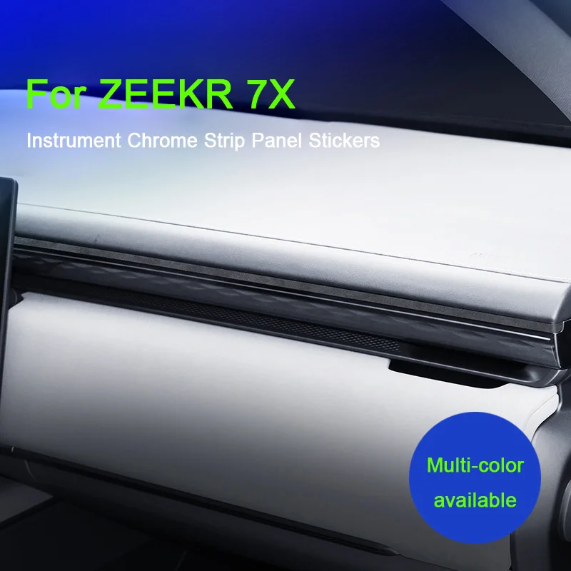 For ZEEKR 7X 2025, Super Suede Center Control Dashboard Trim Strip Decorative Stickers car Styling protect Interior Accessories
For ZEEKR 7X 2025, Super Suede Center Control Dashboard Trim Strip Decorative Stickers car Styling protect Interior Accessories
