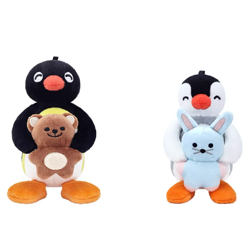 Kawaii Pingu Pinga Penguin Plush Keychain Chains Kids Stuffed Toys Small Pandent For Children Gifts 11CM
Kawaii Pingu Pinga Penguin Plush Keychain Chains Kids Stuffed Toys Small Pandent For Children Gifts 11CM