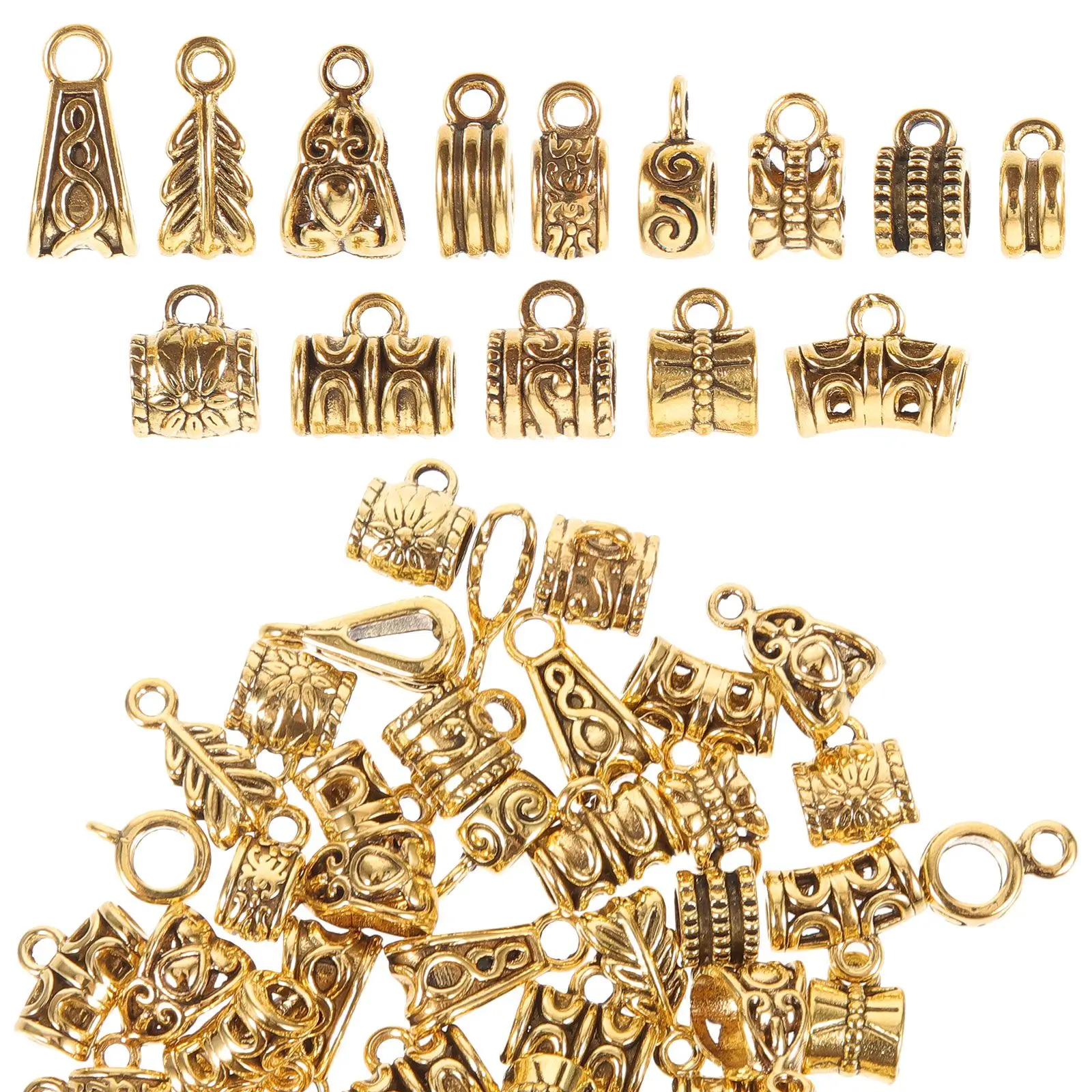 120 Pcs Alloy Jewelry Making Supplies Pendant Necklace Crafts Charms Locket Bracelet Earring Diy Accessories
120 Pcs Alloy Jewelry Making Supplies Pendant Necklace Crafts Charms Locket Bracelet Earring Diy Accessories