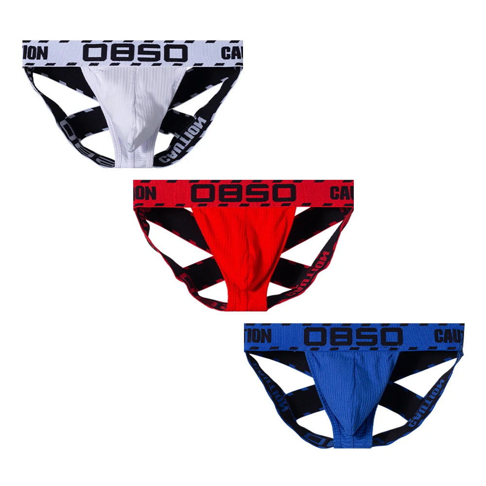3 PCS Men's Cotton Back Cross Strap Convex Pouch Thong, Letter Elastic Strap Sexy Sports Underwear
3 PCS Men's Cotton Back Cross Strap Convex Pouch Thong, Letter Elastic Strap Sexy Sports Underwear