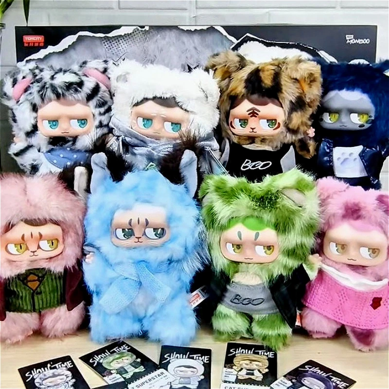 MONBOO Show Time Series Blind Box Cute Plush Figure Doll Surprise Bag Pendant Keychain Trendy Toy Home Ornament Collectible Gift
MONBOO Show Time Series Blind Box Cute Plush Figure Doll Surprise Bag Pendant Keychain Trendy Toy Home Ornament Collectible Gift