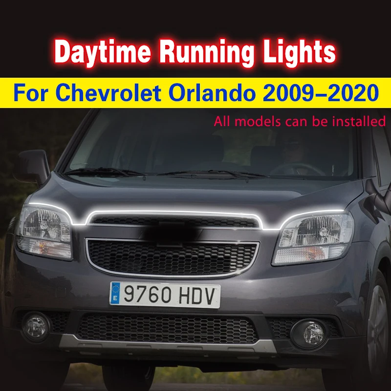 1pcs LED DRL 12v Fog Light Day Light for Chevrolet Orlando 2009-2020 Led Car Hood Daytime Running Light Strip Flexible Universal
1pcs LED DRL 12v Fog Light Day Light for Chevrolet Orlando 2009-2020 Led Car Hood Daytime Running Light Strip Flexible Universal