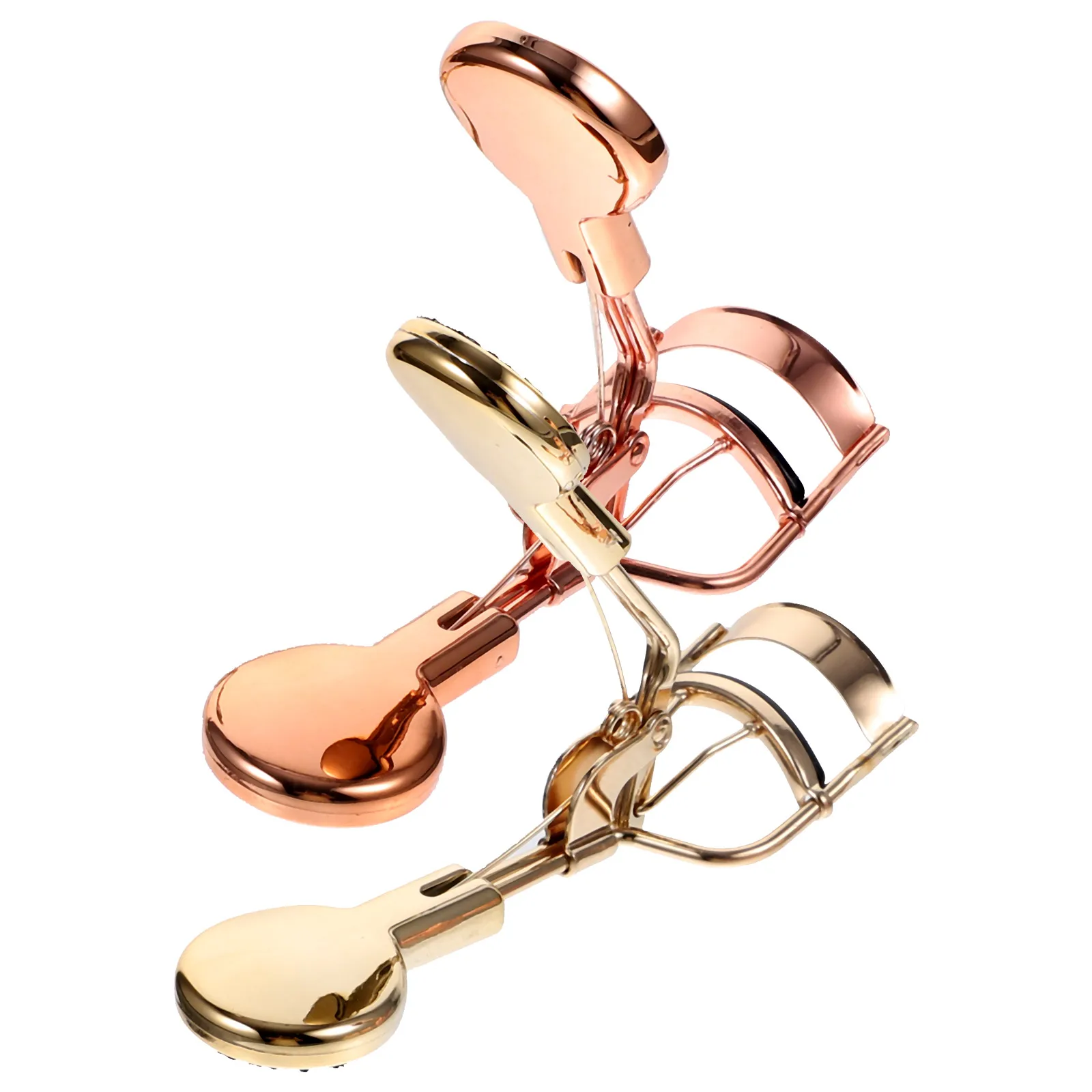 2Pcs Eyelash Curler Stainless Steel Golden Portable Artifact Curlers Tool Professional Makeup Supplies Long Lasting Durable 
2Pcs Eyelash Curler Stainless Steel Golden Portable Artifact Curlers Tool Professional Makeup Supplies Long Lasting Durable