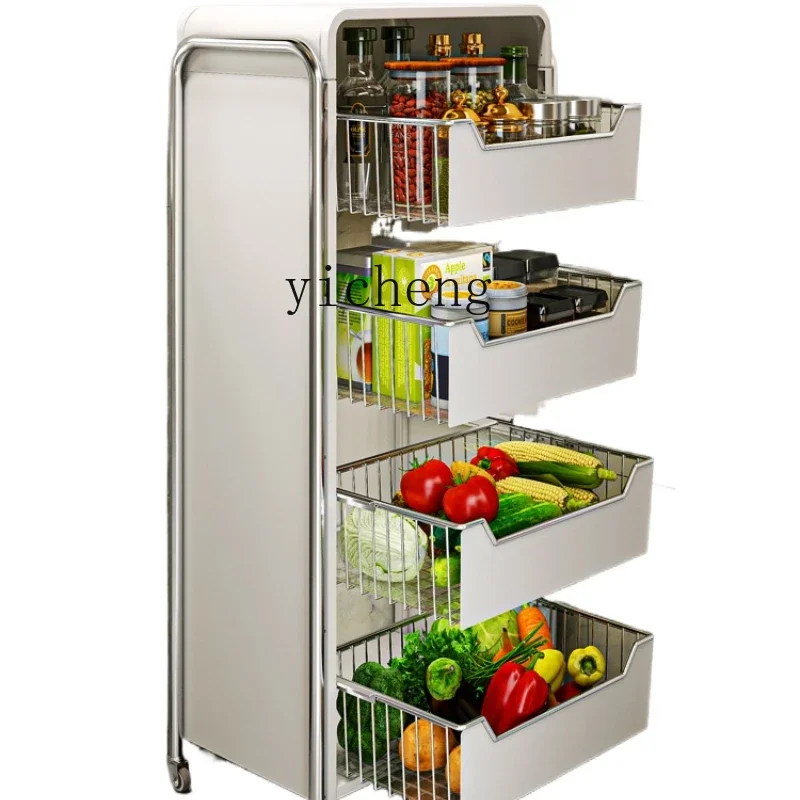 XL kitchen basket rack multi-function drawer trolley storage rack
XL kitchen basket rack multi-function drawer trolley storage rack
