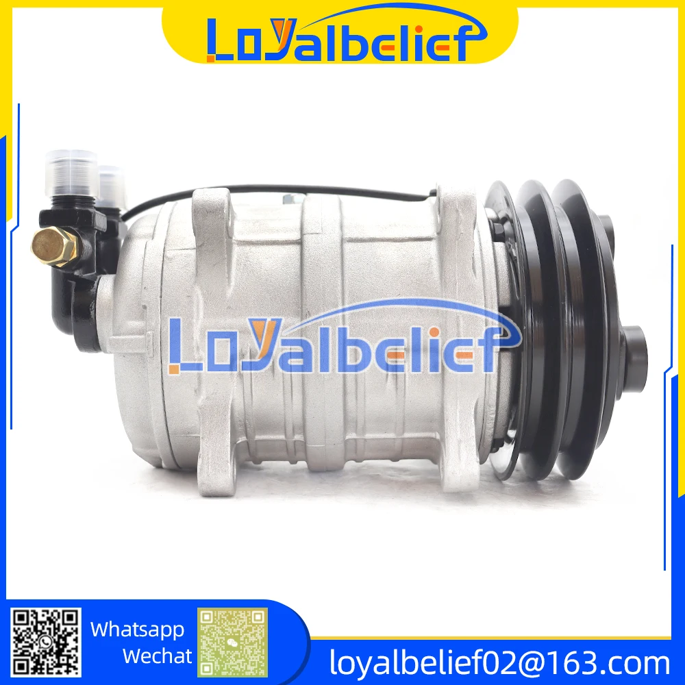Автомобильный компрессор кондиционера Z0006361A с муфтой для TM-16 TM16 12В 24В, 2 канавки
Автомобильный компрессор кондиционера Z0006361A с муфтой для TM-16 TM16 12В 24В, 2 канавки