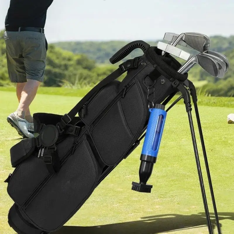 31BE Portable Golf Club Cleaning Brush Grooves Cleaner Sprays Bottle Brush Press Type Cleaning Club Cleaner Easy to Clean
31BE Portable Golf Club Cleaning Brush Grooves Cleaner Sprays Bottle Brush Press Type Cleaning Club Cleaner Easy to Clean