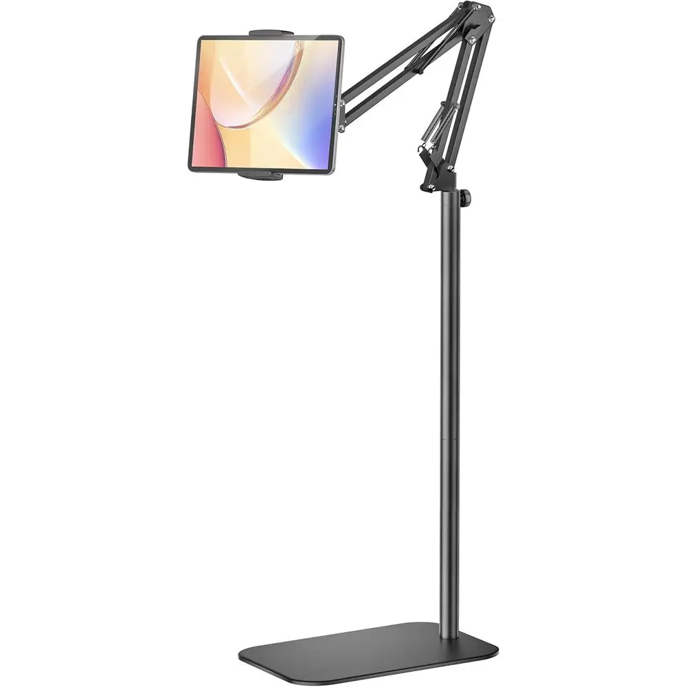 360-Degree Rotatable Metal Tablet Stand, Adjustable Height and Angle, Fits 4.7-12.9 Devices
360-Degree Rotatable Metal Tablet Stand, Adjustable Height and Angle, Fits 4.7-12.9 Devices