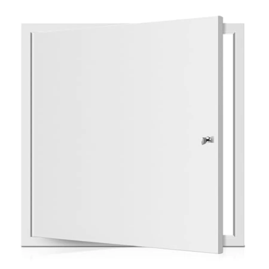 Access Panel for Drywall, with Lock and Key, for Ceiling, Electrical Conduits, Heavy Duty Metal Steel Access Door White
Access Panel for Drywall, with Lock and Key, for Ceiling, Electrical Conduits, Heavy Duty Metal Steel Access Door White