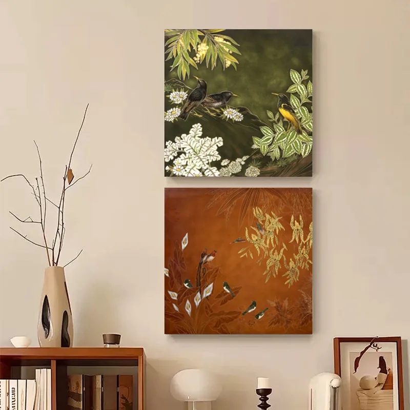 Birds Chaoyang living room decorative painting high sense sofa background wall hanging medieval restaurant art canvas painting
Birds Chaoyang living room decorative painting high sense sofa background wall hanging medieval restaurant art canvas painting