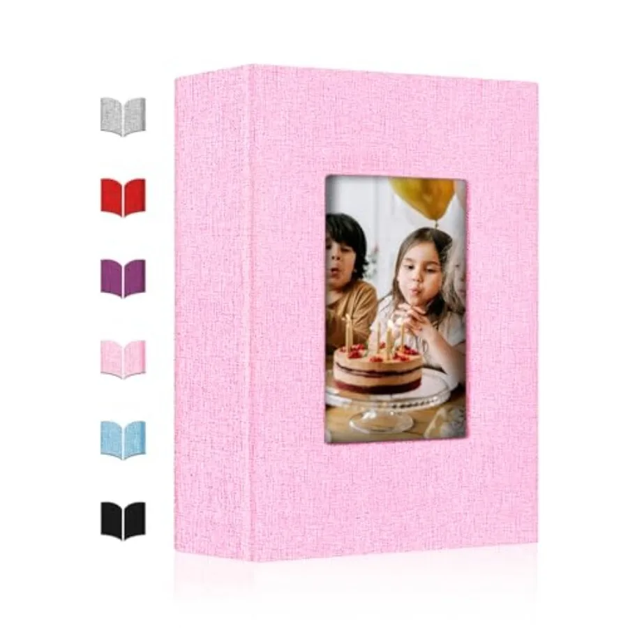 Small Photo Album 4x6, Linen Cover Slide-in Mini Photo Album Book Can Holds with 50 Sheets for Baby Family Pictures Artwork or
Small Photo Album 4x6, Linen Cover Slide-in Mini Photo Album Book Can Holds with 50 Sheets for Baby Family Pictures Artwork or