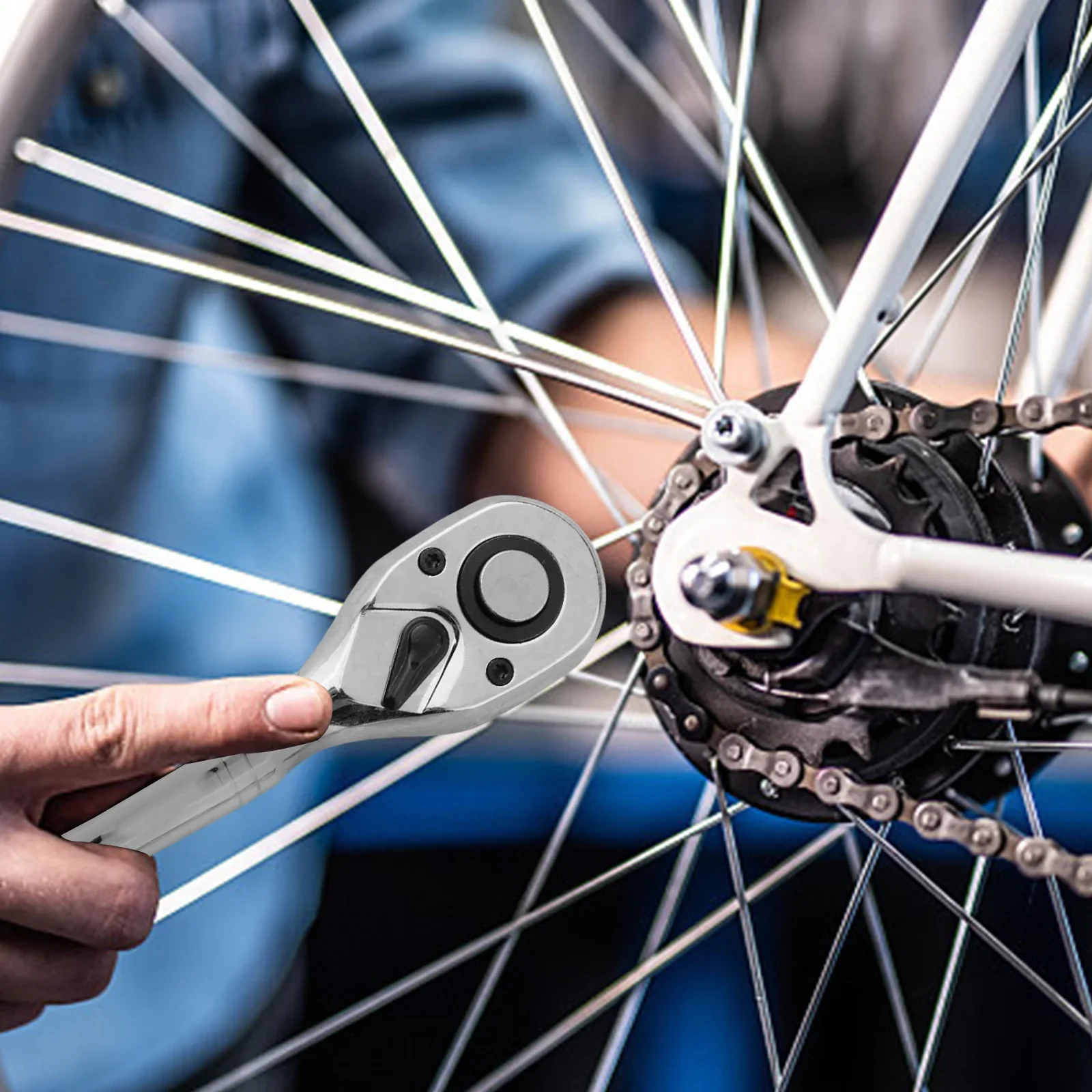 As Pictures Show Mini Ratchet Wrench Compact Mini Ratchet Wrench Compact Wrench Easy Handling Knurled Handle Grip
As Pictures Show Mini Ratchet Wrench Compact Mini Ratchet Wrench Compact Wrench Easy Handling Knurled Handle Grip