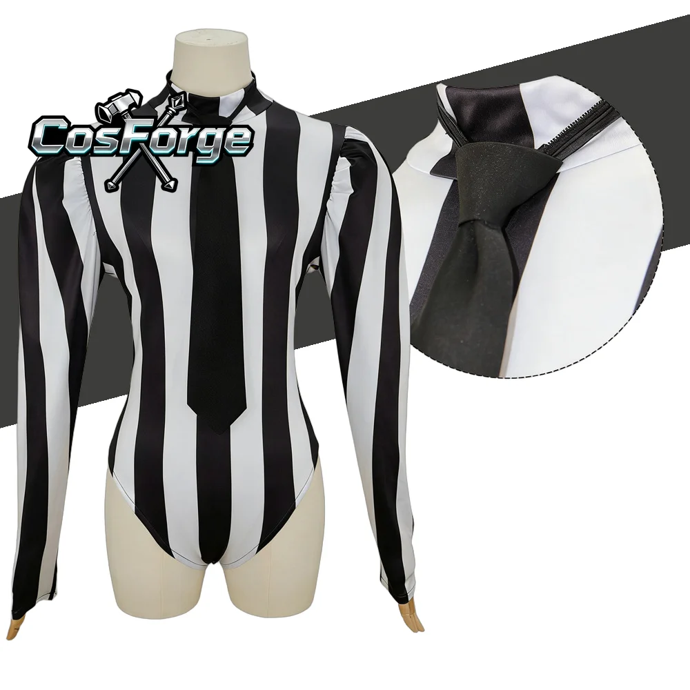 Victorian Women's Striped Jumpsuit Cosplay Costume - Long Sleeve Slim Tie Suit Halloween Party Stage Outfit
Victorian Women's Striped Jumpsuit Cosplay Costume - Long Sleeve Slim Tie Suit Halloween Party Stage Outfit