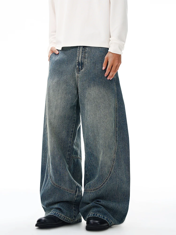 Мешковатые классические джинсы, мужские винтажные хлопковые широкие джинсовые брюки, свободные модные уличные брюки в стиле хип-хоп Y2K
Мешковатые классические джинсы, мужские винтажные хлопковые широкие джинсовые брюки, свободные модные уличные брюки в стиле хип-хоп Y2K