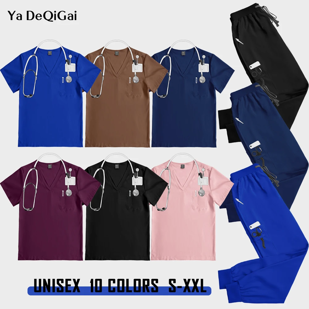 Hot Sale Hospital Pullover Set Women Men Lab Pet Shop Healthcare Operating Room Uniform Surgical Gown Nurse Workwear Accessories
Hot Sale Hospital Pullover Set Women Men Lab Pet Shop Healthcare Operating Room Uniform Surgical Gown Nurse Workwear Accessories